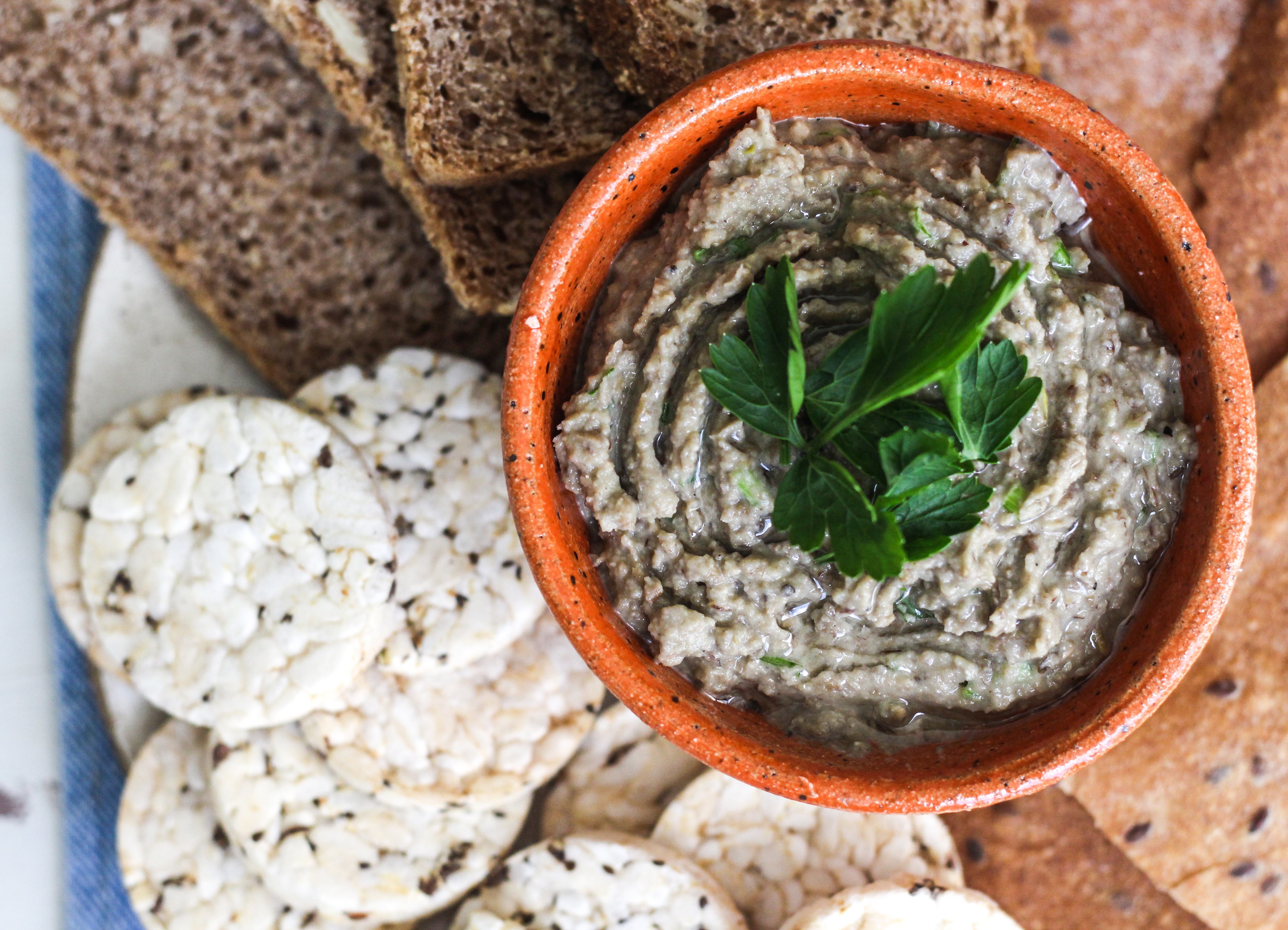 Smoked Eggplant Paste with Brazil Nuts