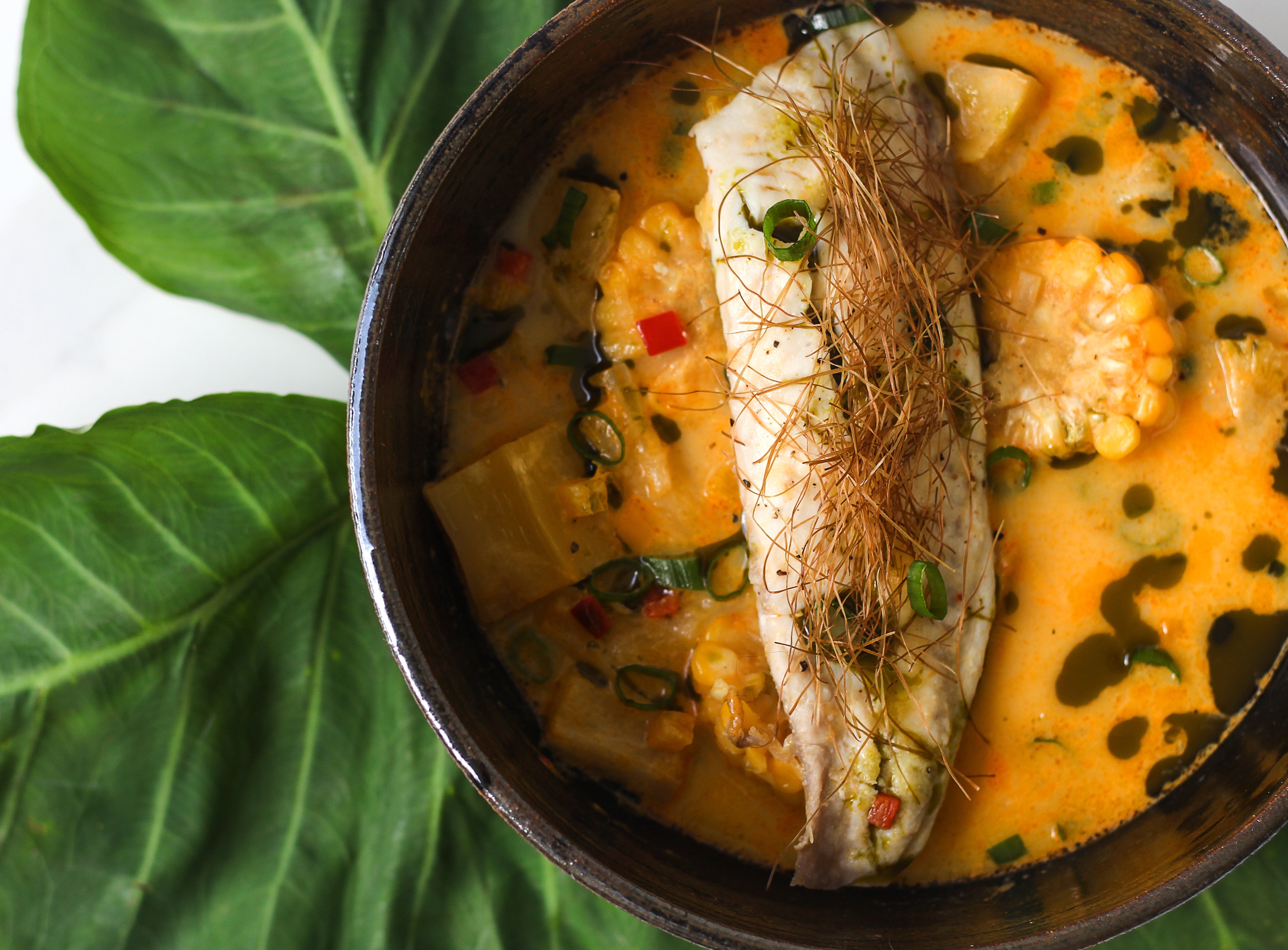 Fish Soup with Cassava