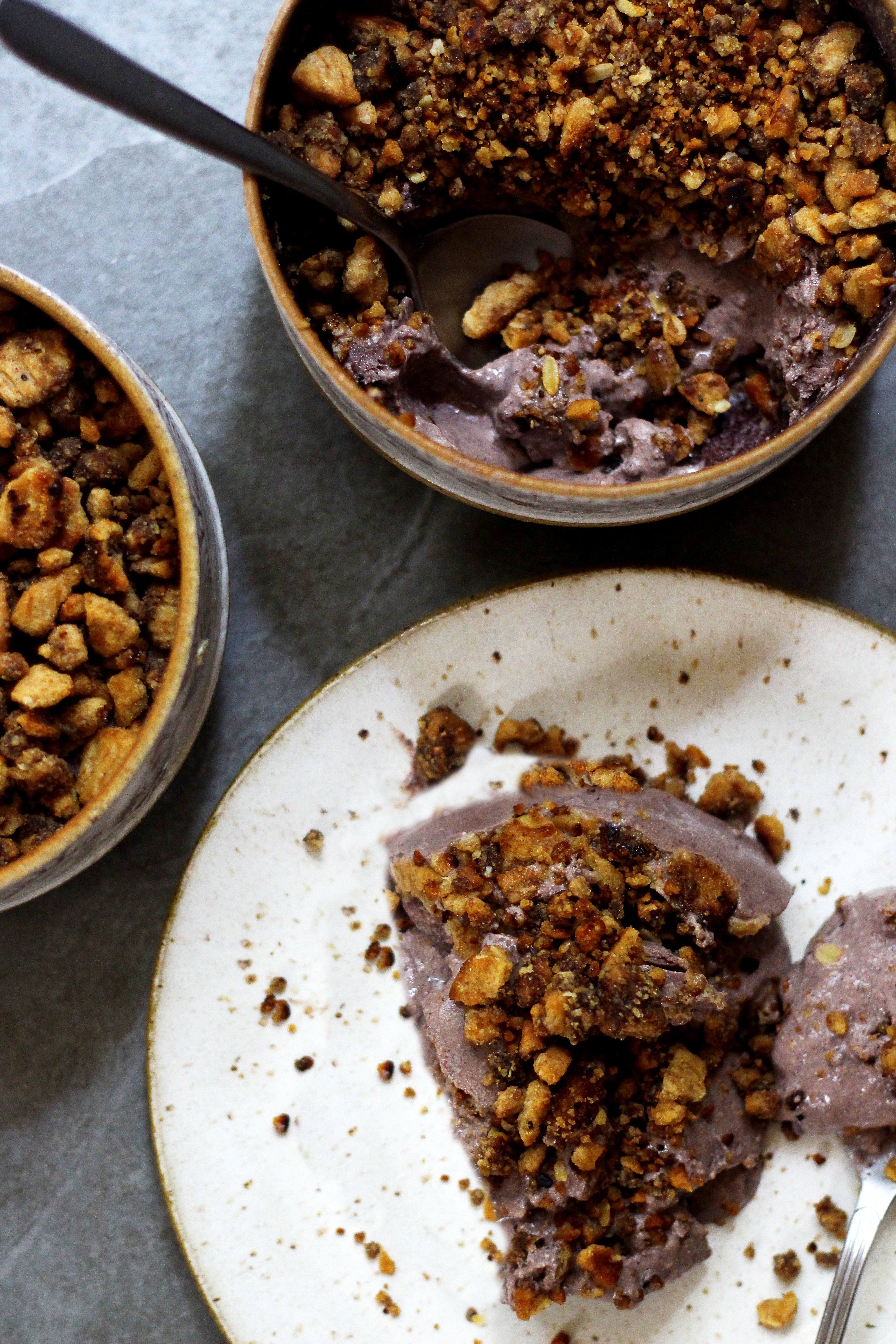 Açaí Ice Cream Pie